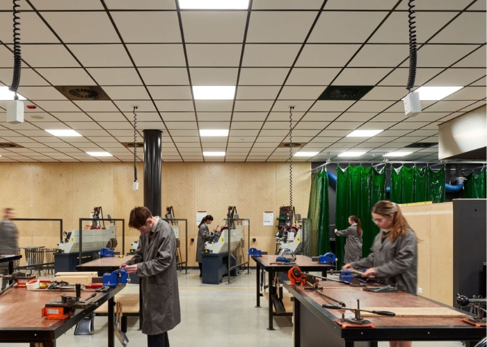 Acoustic Lining Solutions for the Angelico Centre by Keystone Linings